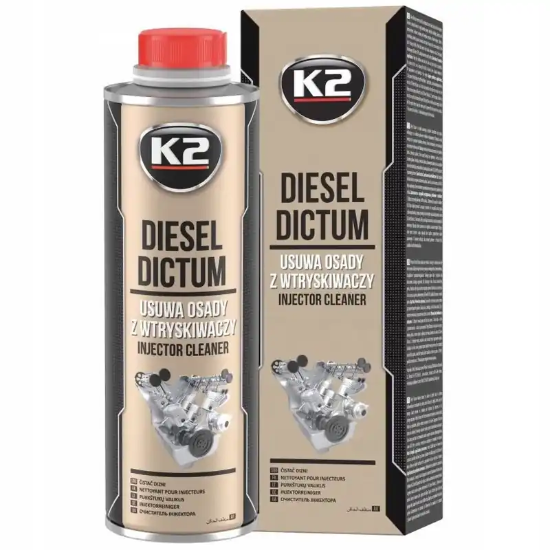 K2 Diesel Dictum do czyszczenia wtryskiwaczy 500ml Ostatnia szansa