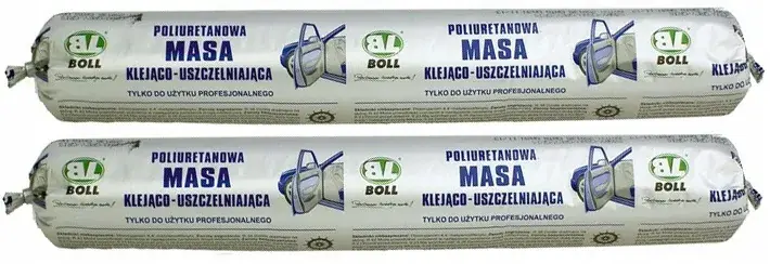 Wysoka jakość BOLL POLIURETANOWA MASA KLEJĄCO USZCZELNIAJĄCA CZARNA 600ML 2 SZTUKI