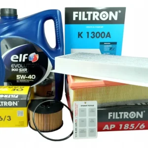 Zwrot pieniędzy 3 x Filtr + Olej Renault Megane 3 III 12- 1.2 TCe