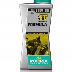 Tani MOTOREX Olej silnikowy FORMULA 4T 15W50 1L półsynt