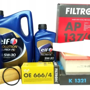 3 Filtry + Olej 5w30 Elf Fiat Talento 2.0 dCi 2019- Oferta