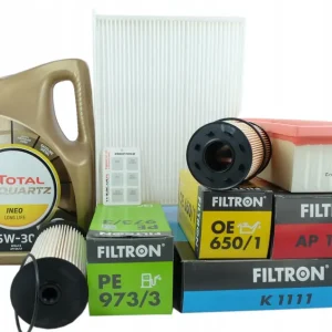 Kup teraz 4x Filtr + Olej OE 650/1 AP 139/2 K1111 PE 973/3