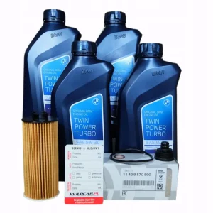 Tani Filtr oleju oe + olej 5w30 BMW i8 (I12) 1.5 362KM 374KM