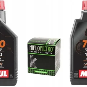Ekspresowa dostawa Olej Motul 7100 10W40 2L + Filtr Oleju Hiflo HF303 4T Yamaha Honda Kawasaki