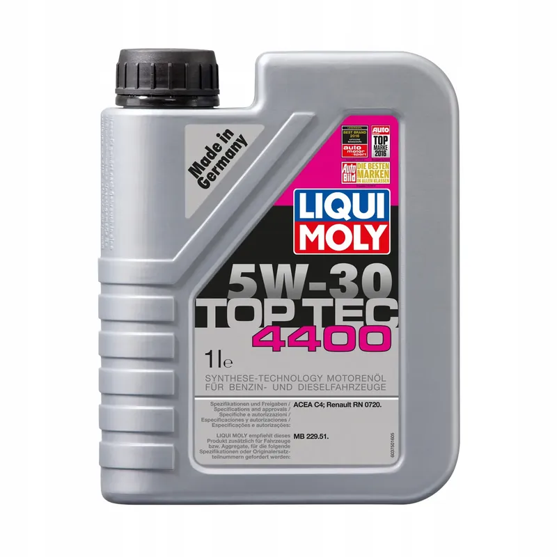 Darmowa dostawa OLEJ LIQUI MOLY 5W30 1L TOP TEC 4400 DPF LM2319 LIQUI MOLY