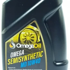 Nowość OLEJ SILNIKOWY OMEGA 10W40 1L SEMISYNTHETIC MD