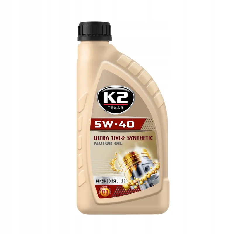 K2 TEXAR 5W-40 XV-C3 1L Oryginalny