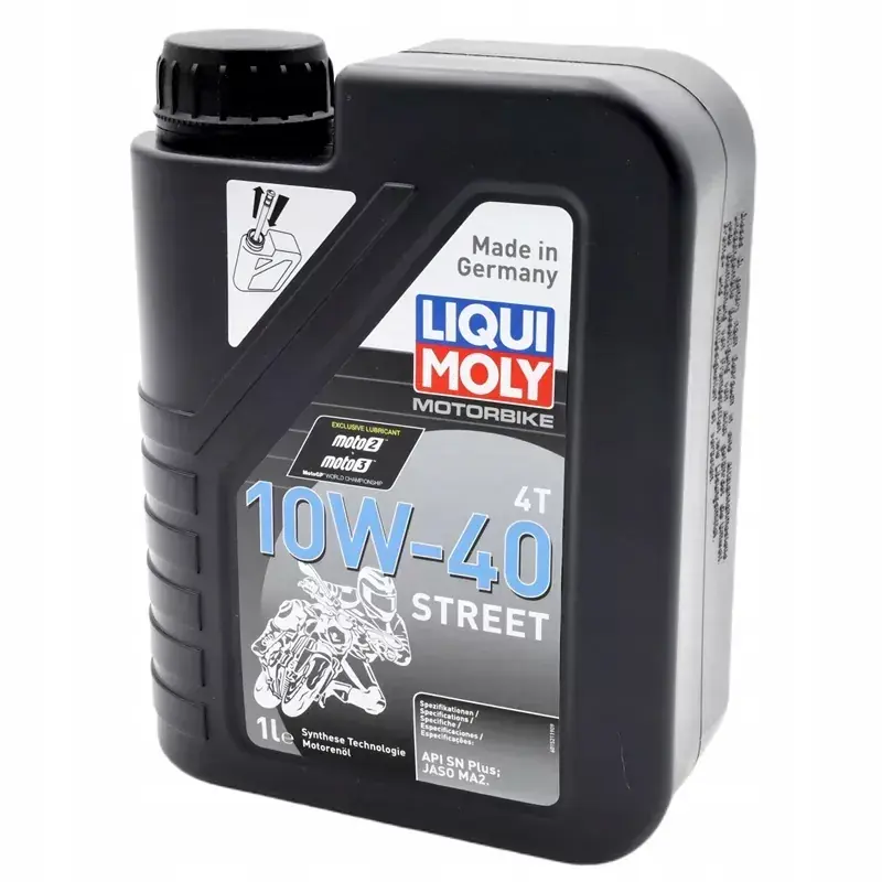 Olej Silnikowy Liqui Moly Motorbike 4T Street 10w40 1L Półsyntetyczny Moto Oferta limitowana