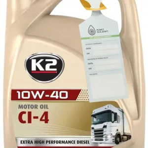 Nowość K2 TEXAR 10W40 5L DIESEL BENZYNA