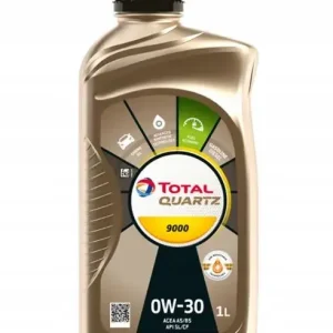 Tani OLEJ TOTAL QUARTZ 9000 0W30 A5/B5 SL/CF VOLVO 1L