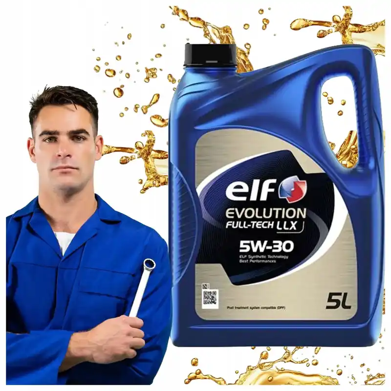 Autentyczny OLEJ SILNIKOWY ELF EVOLUTION FT LLX 5W30 5L