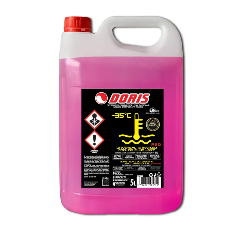 Wyprzedaż Płyn do chłodnic DORIS G12+ -35°C 5L
