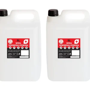 Nowość WODA DESTYLOWANA / DEMINERALIZOWANA TMB 10L