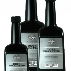 Zamów teraz OEM Harley-Davidson DOT4 Platinum, 355ml, Motocyklowy płyn hamulcowy