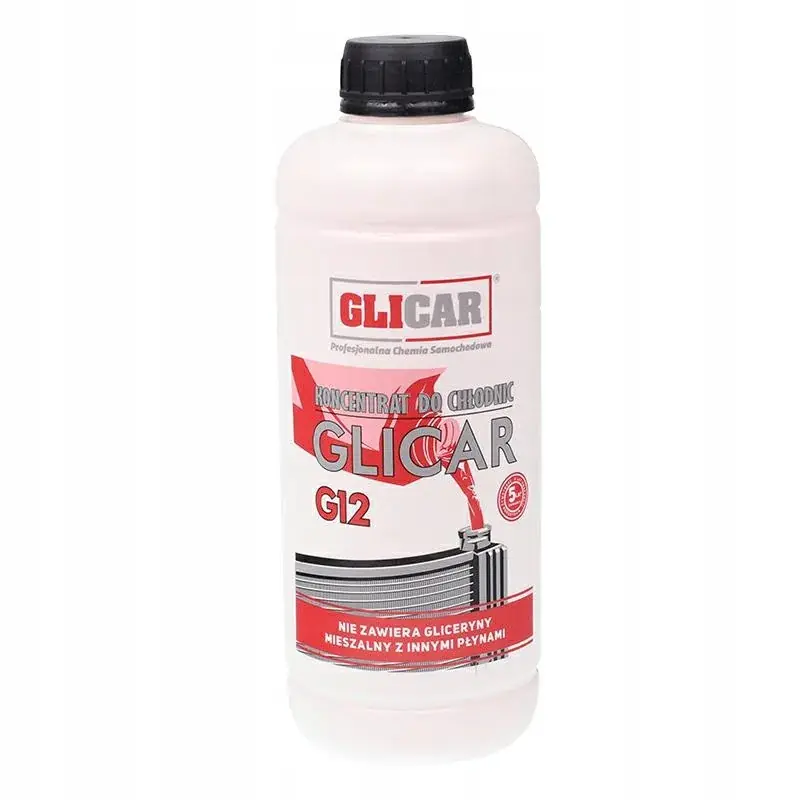 Wysoka jakość Koncentrat płynu chłodniczego czerwony 1,0l, do -35°c - g12