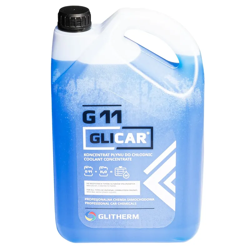Niska cena Koncentrat płynu do chłodnicy niebieski G11 - 5 L, zimowy, ochrona do -35