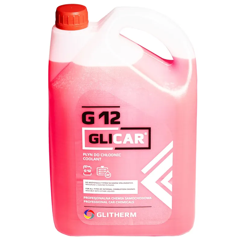 Najlepsza cena Płyn do chłodnicy czerwony G12 - 5 L, zimowy, ochrona do -35°C, bez glicery
