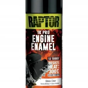 Tylko dziś RAPTOR U-POL LAKIER SPRAY ŻAROODPORNY DO SILNIKÓW BEZBARWNY POŁYSK 300°C