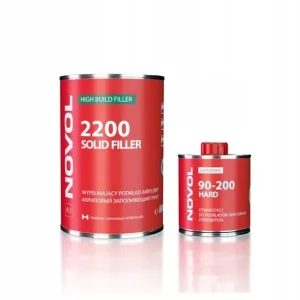Premium Podkład akrylowy Novol 2200 Solid Filler czarny 1l + utwardzacz