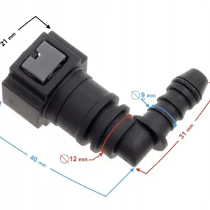 Króciec kątowy paliwa ( B-max ) Bezpieczna płatność
