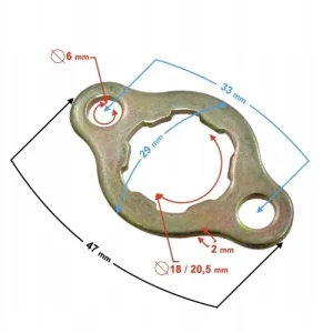 Zabezpieczenie zębatki MOTOCYKL TZ 125 Oferta limitowana