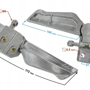 Podnóżki pasażera Scalpel Popularny