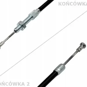 Linka Hamulca 1100mm Romet Kadet Pegaz Nowa - Do Skutera i Roweru Rabat