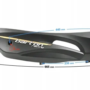 Obudowa progowa prawa czarno-złota Falcon 50 Falcon 125 2 Tani