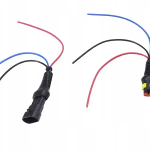 Kup teraz Hermetyczne Złącze Wodoodporne IP68 z Przewodem 20cm, 3-Pinowy