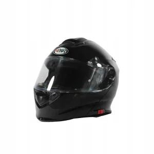 Kask Motocyklowy Pełnotwarzowy Czarny S VCAN H271 z Zaawansowaną Wentylacją Niska cena