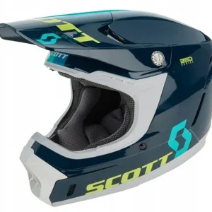 Ekspresowa dostawa Kask Motocyklowy Scott 350 Evo Track Ece Niebiesko-Biały (Rozmiar:L)