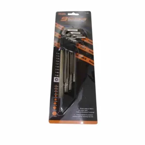 Oryginalny Klucze Imbusowe Krótkie Zestaw YL-001 GX-7107 Stal Chromowo-Wanadowa