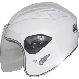 Najlepsza cena KASK MOTOCYKLOWY DZIECIĘCY SKUTER QUAD ATV GOKART ROLKI BIAŁY DZIECKA S