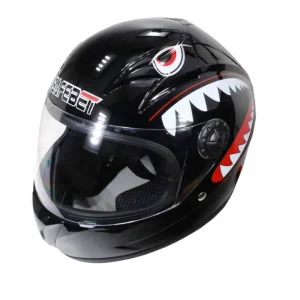 KASK MOTOCYKLOWY DZIECIĘCY SZCZĘKOWY ZAMKNIĘTY QUAD SKUTER HULAJNOGA XL Promocja