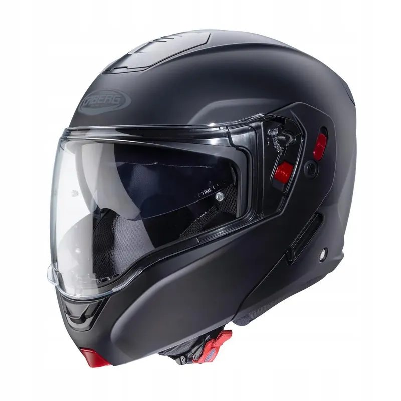 Tani CABERG KASK SZCZĘKOWY FLIP-UP MODEL HORUS X KOLOR CZARNY MAT ROZMIAR S (PIN