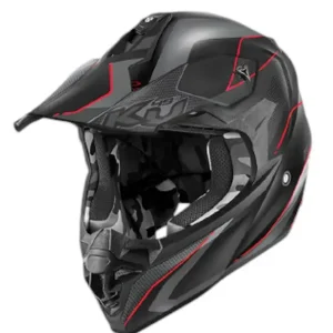 Kappa Kask Kv49 Evo Chaser Cross Czarny Szary Czerwony Matt 54 Xs Ece 22R06 Popularny