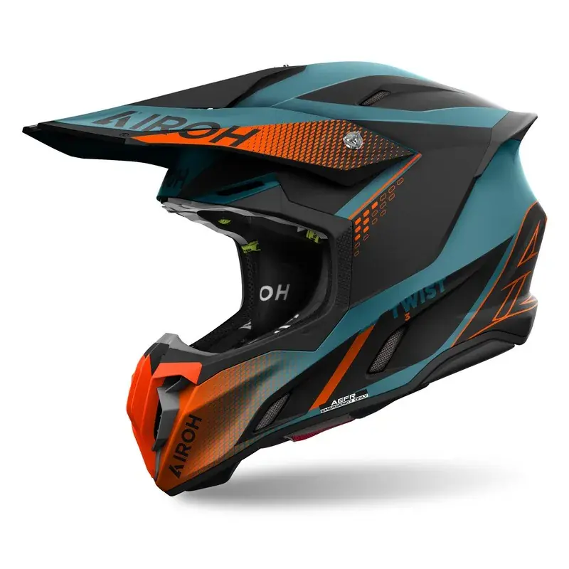 Airoh Kask Cross Enduro Atv Twist 3 Shard Orange Niebieski/Pomarań Mat Xl Zamów teraz