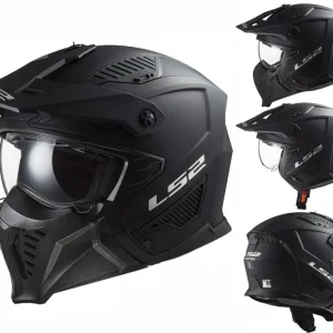 KASK LS2 OF606 DRIFTER SOLID MATT BLACK ROZM XS (53-54) Szybka dostawa