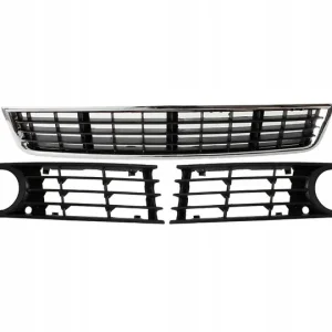 Audi A4 B6 00-04 ATRAPA KRATKA ZDERZAKA KPL L+Ś+P Bezpieczna płatność