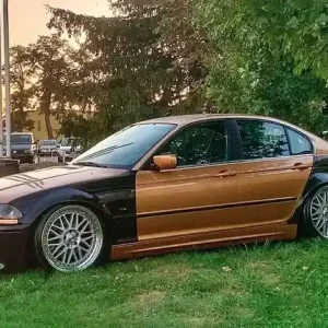 Wyprzedaż BMW E46 Sedan poszerzenia Wide Body Kit Drift Daily Komplet