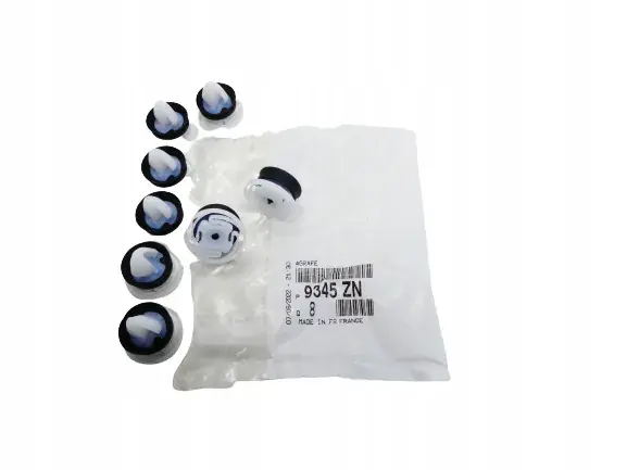 8x ORYG KPL. Spinki tapicerki TAPICERKI drzwi Citroen OE 9345ZN Niska cena