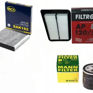 Zestaw filtrów Mitsubishi ASX 1.6 1,8 od 2012 Zwrot pieniędzy