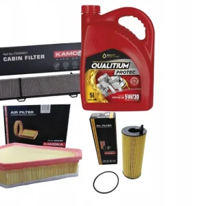 ZESTAW FILTRÓW BMW X1 3 E90 1 E81 1.6-2.3D OLEJ 5L Oferta