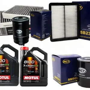 Zestaw filtrów KIA SORENTO I 2.5crdi od 06 + olej Najlepsza cena