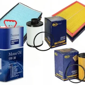 Zestaw filtrów OPEL Astra H 1.6 +olej Niska cena