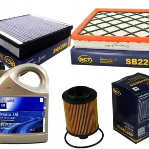 Zestaw filtrów Zafira Tourer C 2.0CDTI +olej 5w30 Zamów teraz