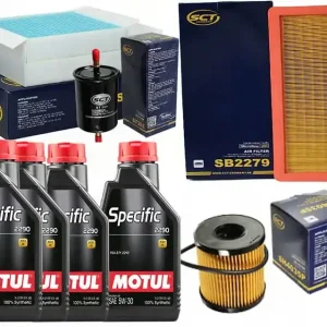 Zestaw filtrów Citroen C3 III (SX) 1.6vti +olej Darmowa dostawa