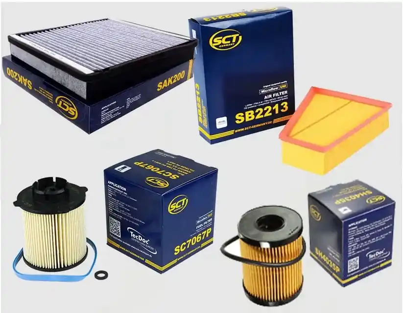 Zestaw filtrów FORD Mondeo MK IV 2.0tdci 07/12 Bezpieczna płatność