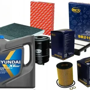 Zestaw filtrów KIA Sportage (JE KM) 2.0 CRDi +OLEJ Nowość