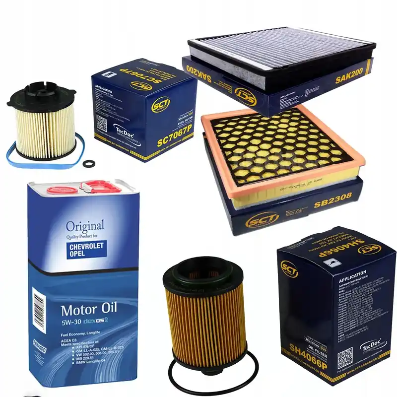 Zestaw filtrów Opel Insignia 2.0 CDTi +olej 5w30 Ekspresowa dostawa
